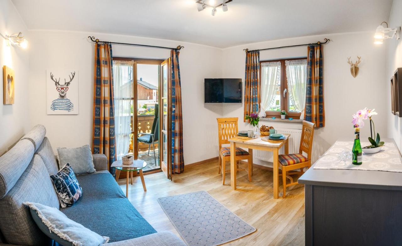 Ferienwohnung Bergfrieden Krün Buitenkant foto