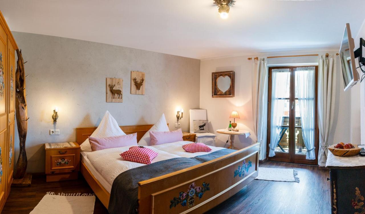Ferienwohnung Bergfrieden Krün Buitenkant foto