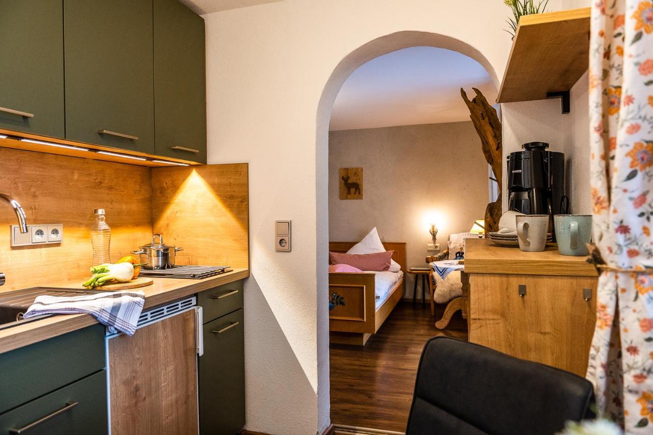Ferienwohnung Bergfrieden Krün Buitenkant foto