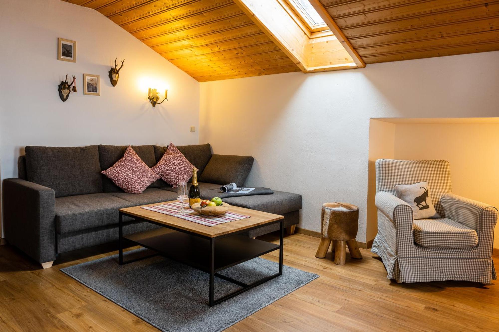 Ferienwohnung Bergfrieden Krün Kamer foto