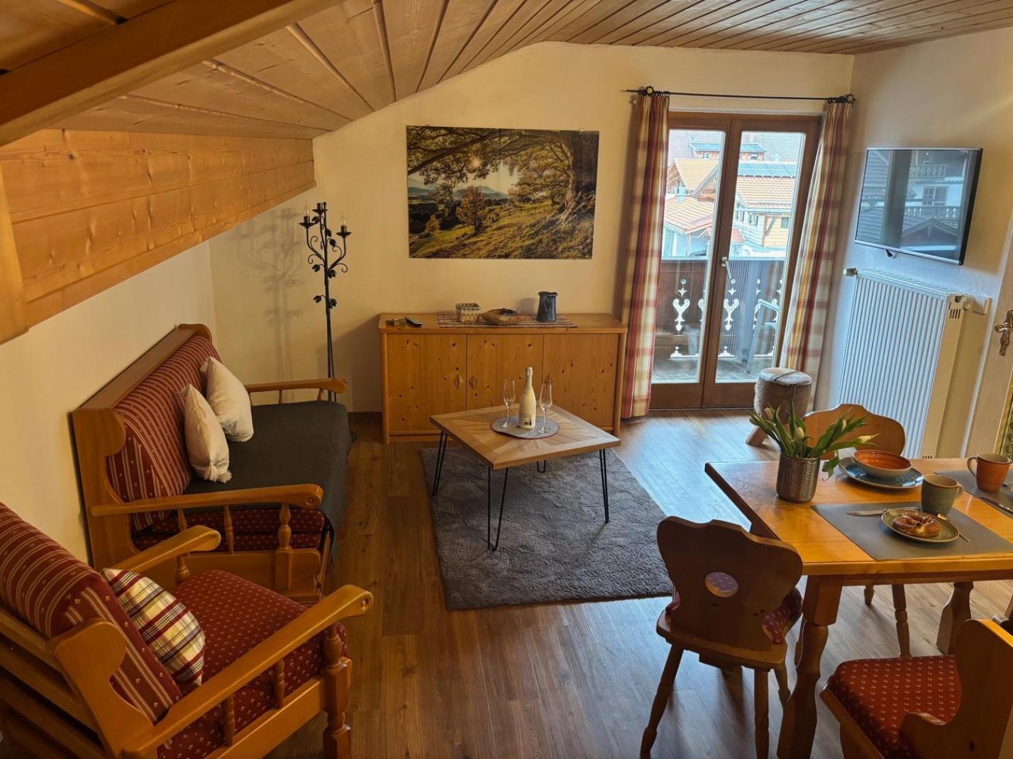 Ferienwohnung Bergfrieden Krün Buitenkant foto