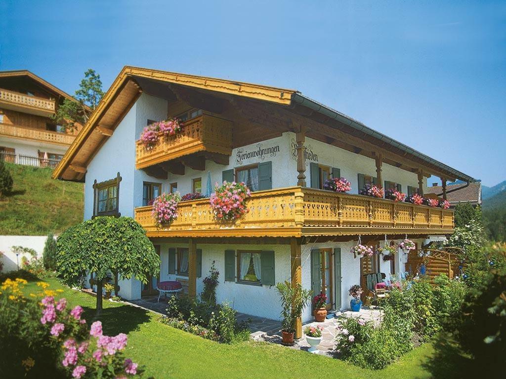 Ferienwohnung Bergfrieden Krün Buitenkant foto