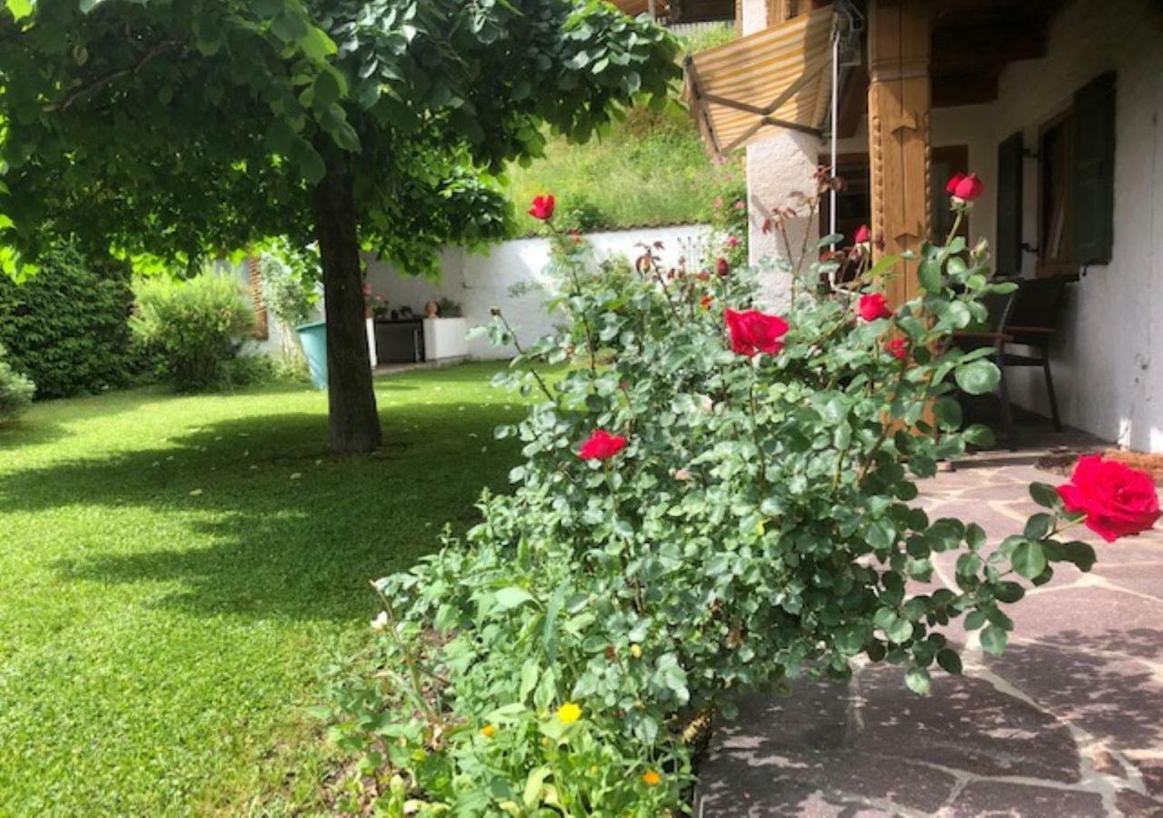 Ferienwohnung Bergfrieden Krün Buitenkant foto
